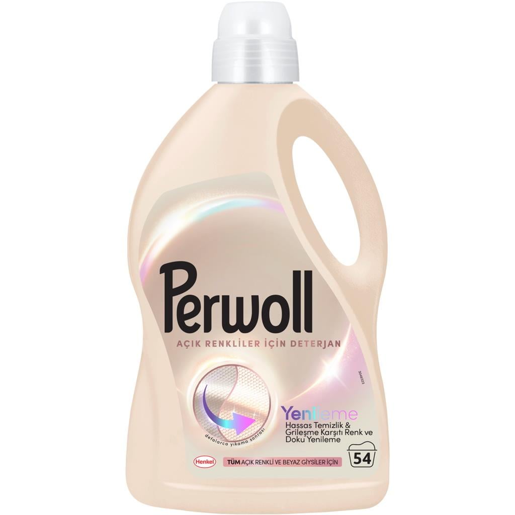 Perwoll Light Color Laundry Detergent 2.97 L