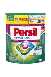 Power Caps Color Laundry Detergent Capsules, 60 Washes
