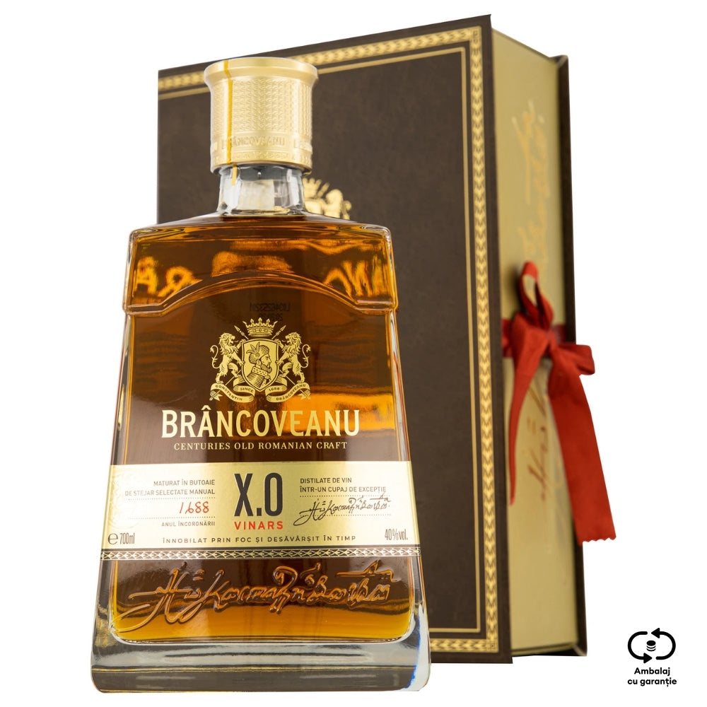 BRANCOVEANU VINARS 40°,  XO, 0.7L , BOOK