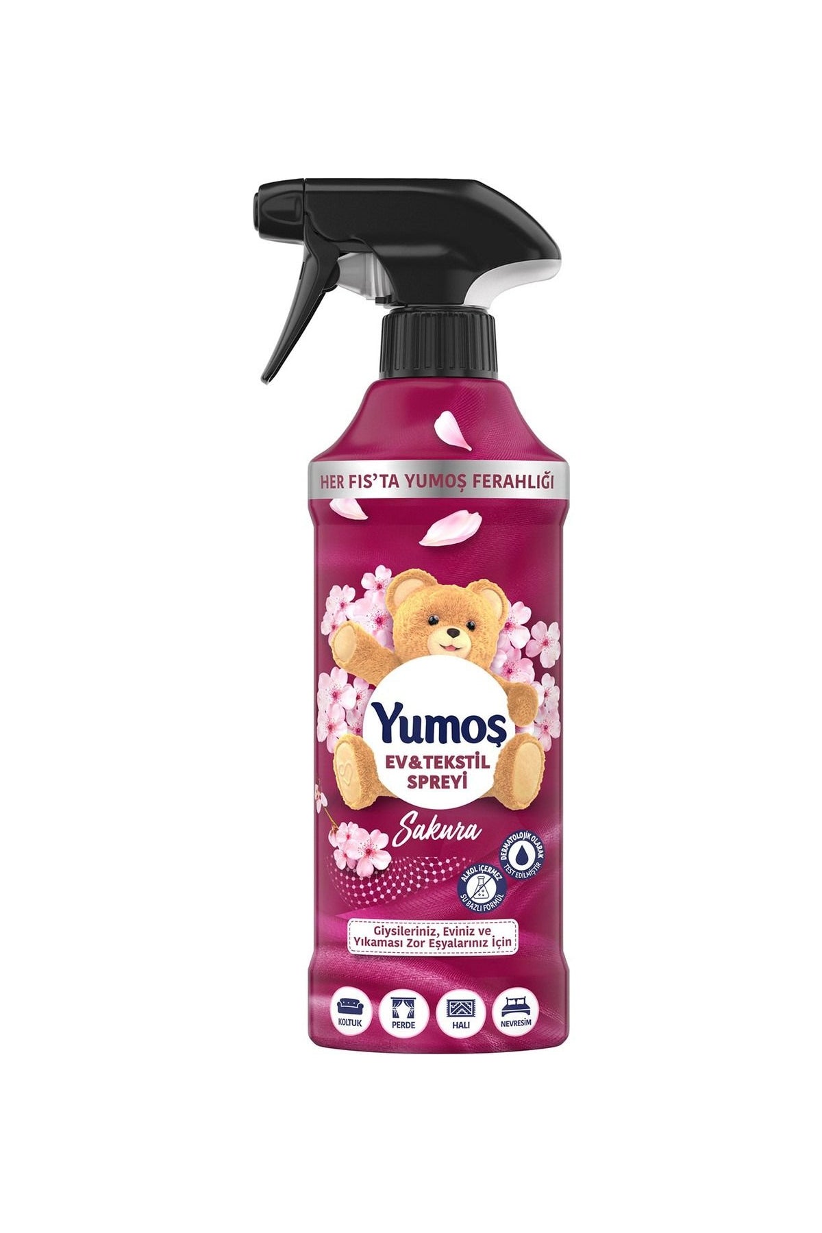 Yumos Sakura Home and Textile Spray, 450 ML