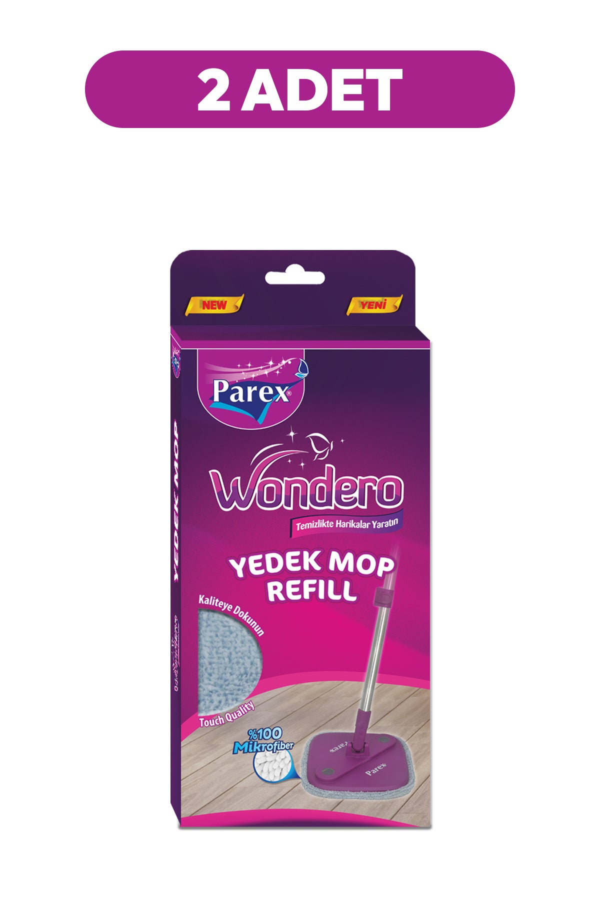 Wondero Yedek Paspas Mop X 2 Adet