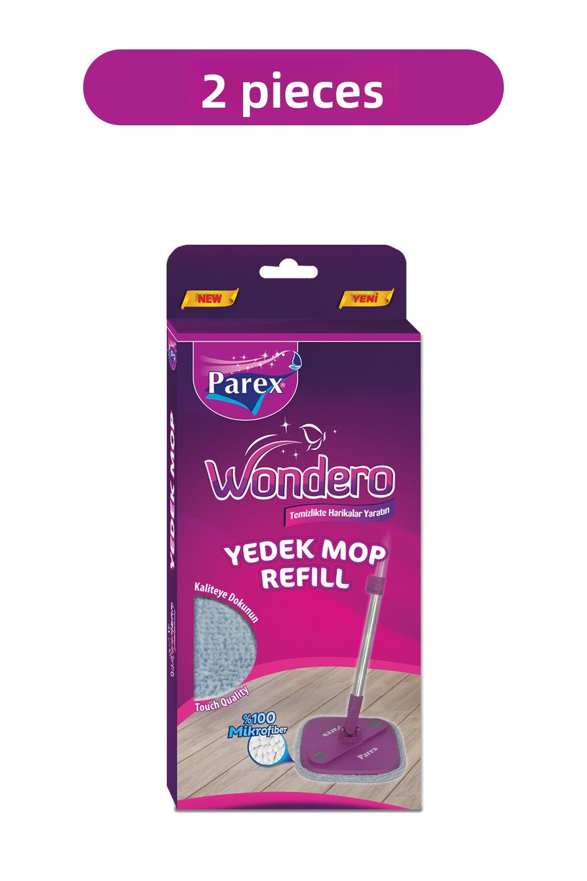 Wondero Yedek Paspas 2'li Mop