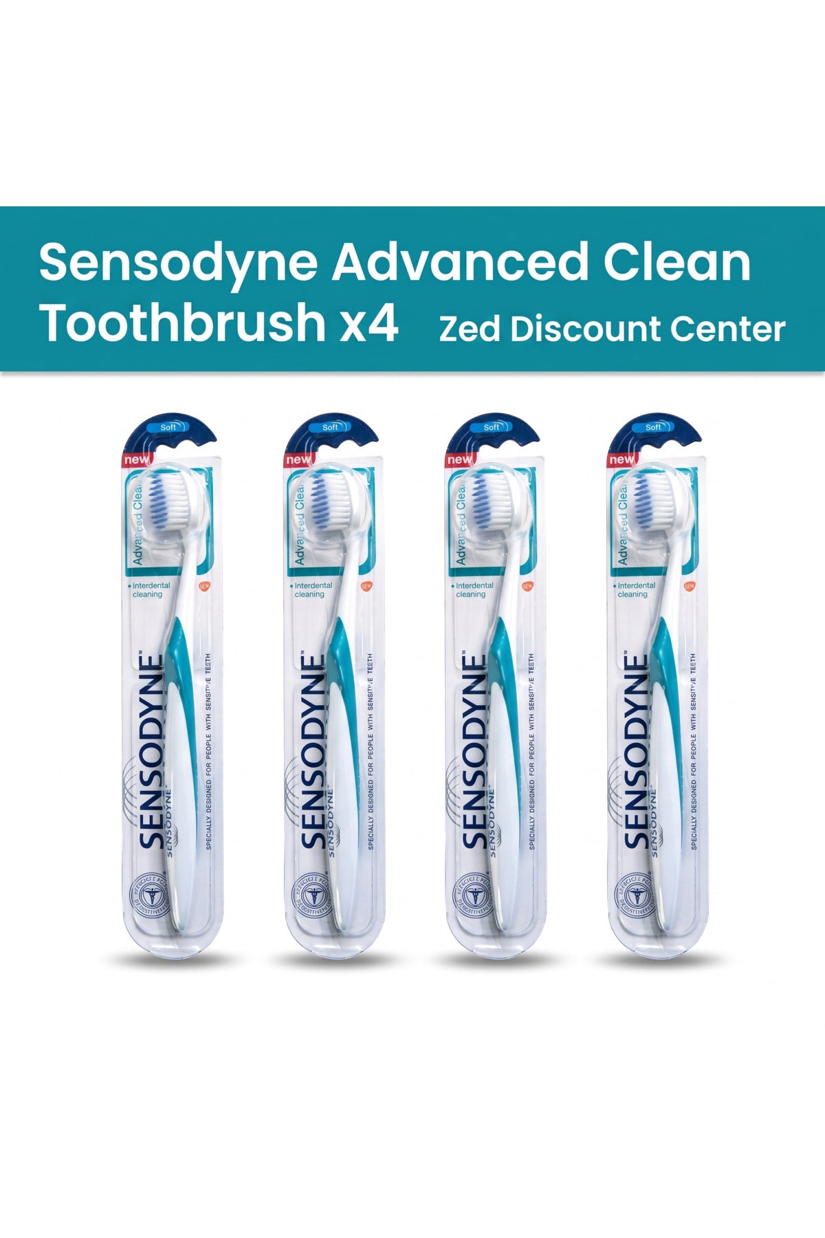 Advanced Clean Toothbrush x4