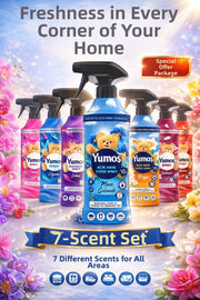 Set of 7 Koku Şöleni products, laundry spray