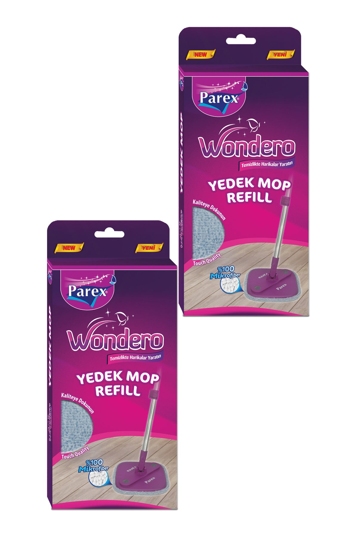 Wondero Yedek Paspas 2'li Mop