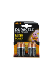 Top Bottom Set of 4 AA LR6 batteries