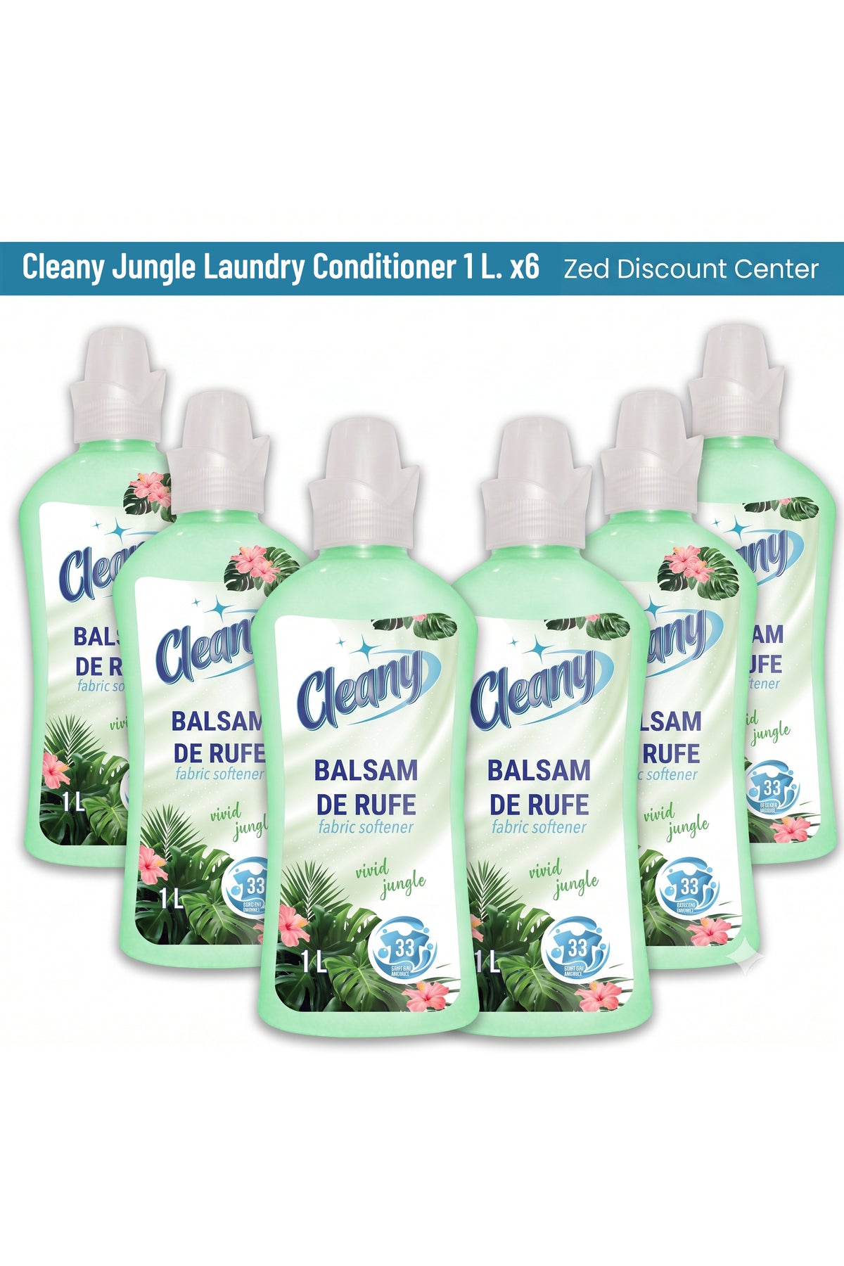 Jungle Laundry Conditioner 1 L. x6
