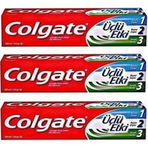 Colgate Triple Action Toothpaste - ECONOMY PACK 3 x 100 ml