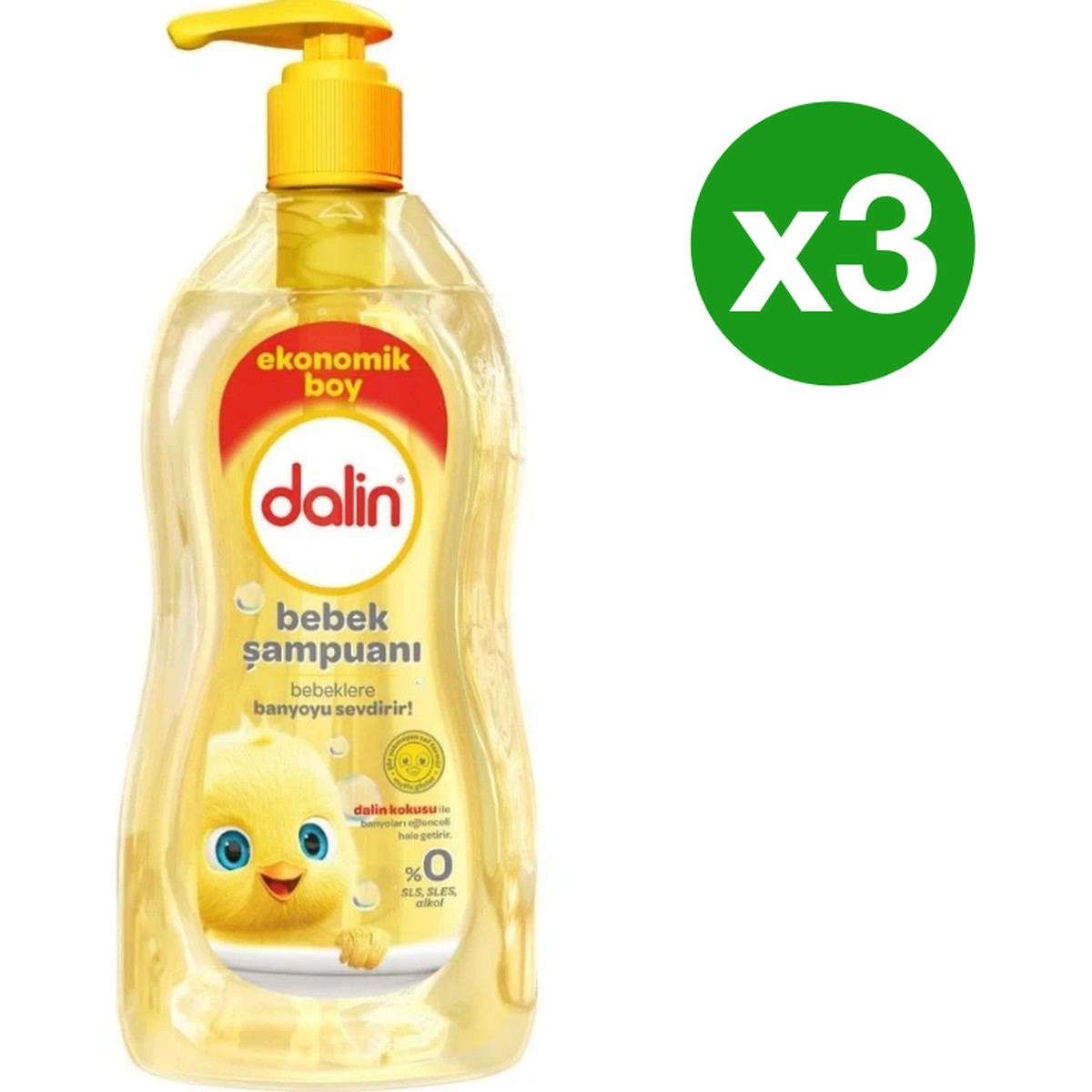 Dalin Classic Baby Shampoo 700 ml x 3