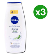 NIVEA BATH FOAM CREME ALOE 720ml x3