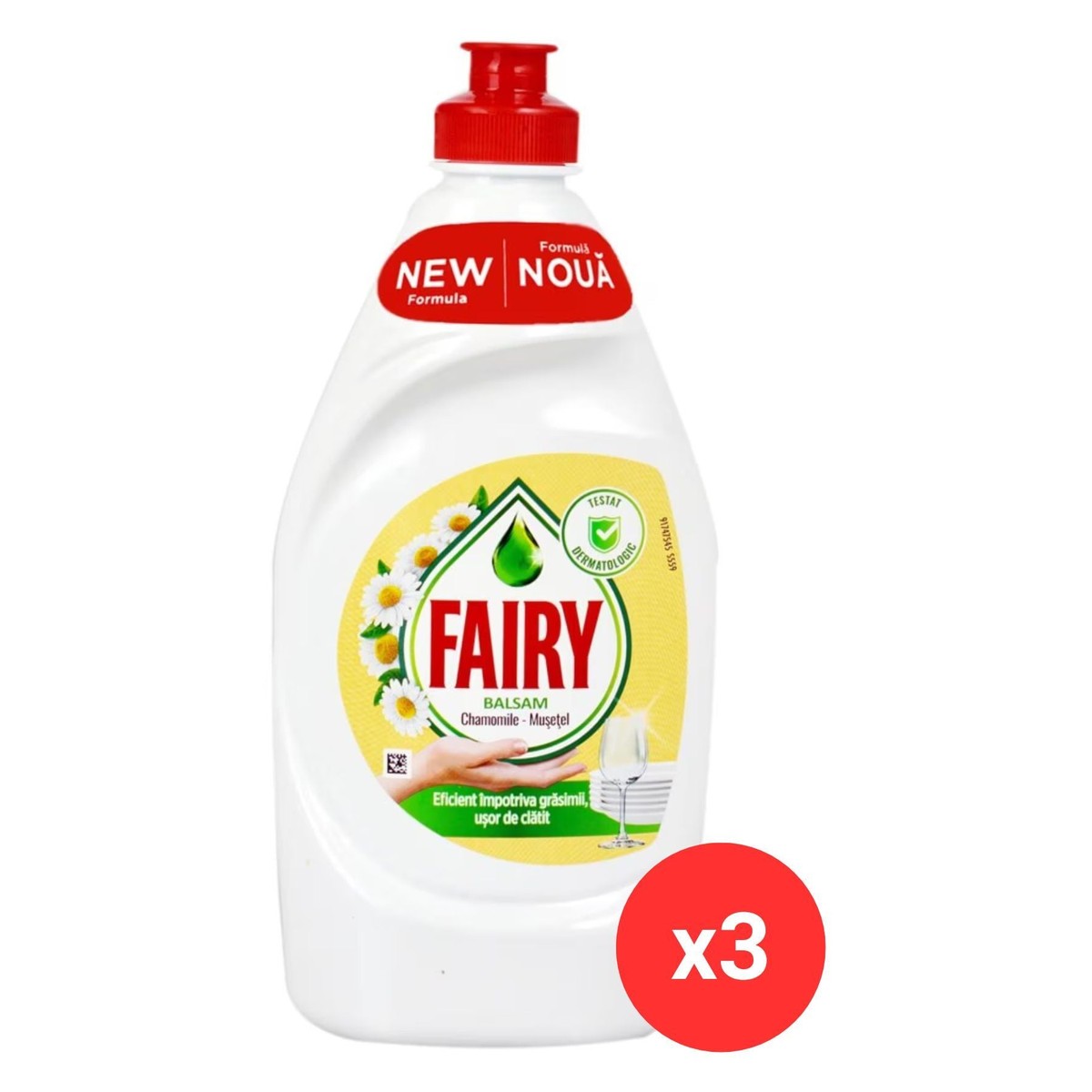 Chamomile Dish Detergent 450ml x3
