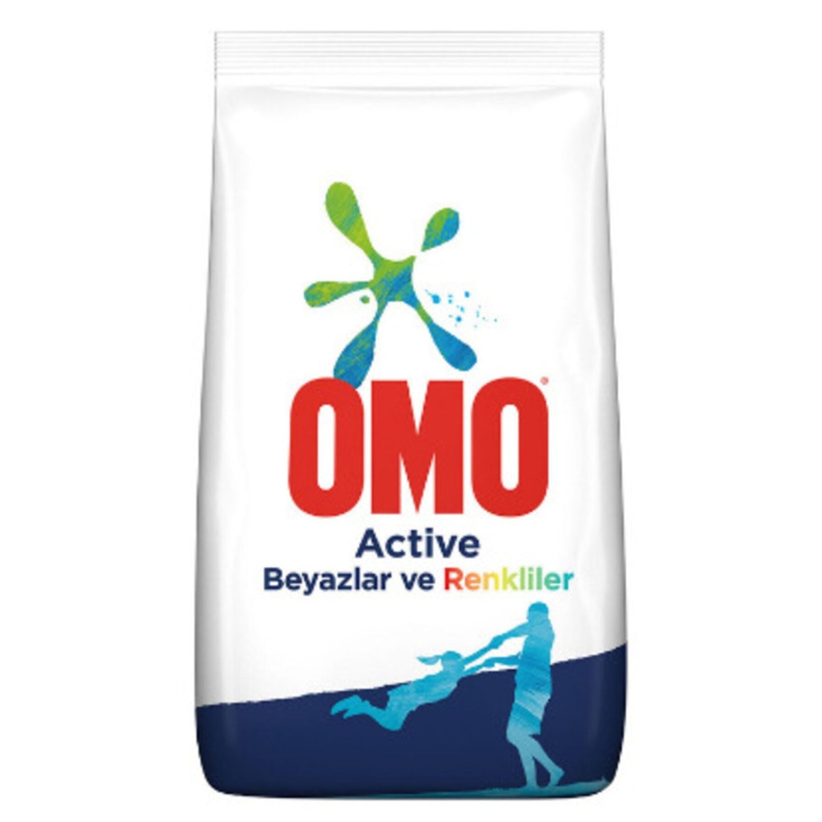 Powder laundry detergent active whites and colors 10 kg