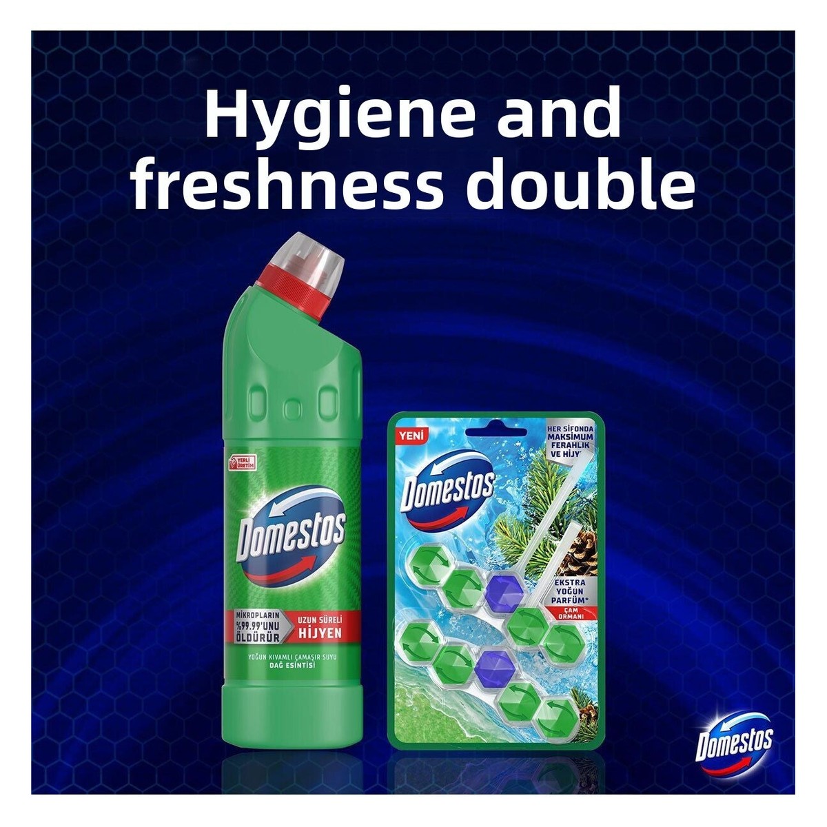 Bleach Intense Consistency Maximum Hygiene Mountain Breeze 750 ml X4 Pieces