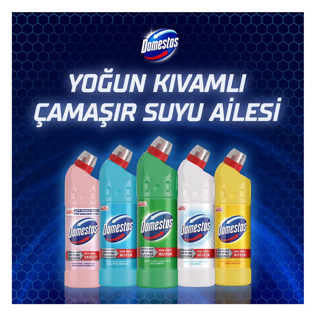 Bleach Intense Consistency Maximum Hygiene Mountain Breeze 750 ml X4 Pieces