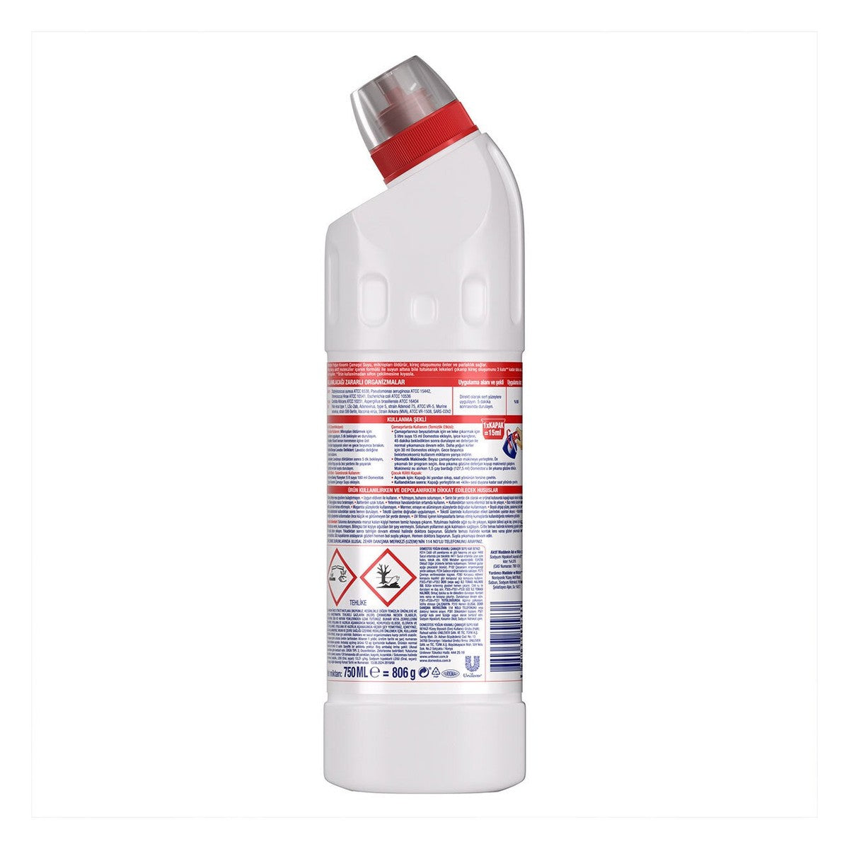 Intense Consistency Bleach Snow White Maximum Hygiene 750 ml 6 Pieces