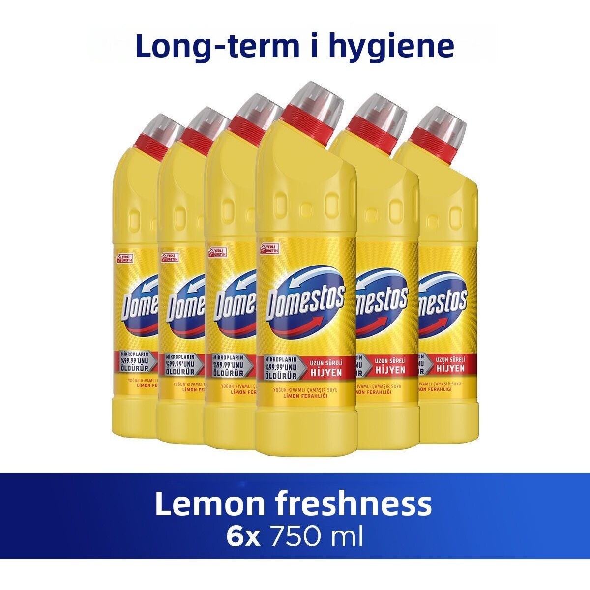 Bleach Lemon Freshness 750 ml 6 Pieces