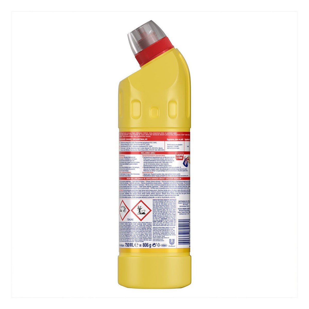 Bleach Lemon Freshness 750 ml 6 Pieces