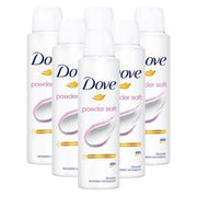 Deodorant spray femei Dove Powder Soft, 6 x 200 ml