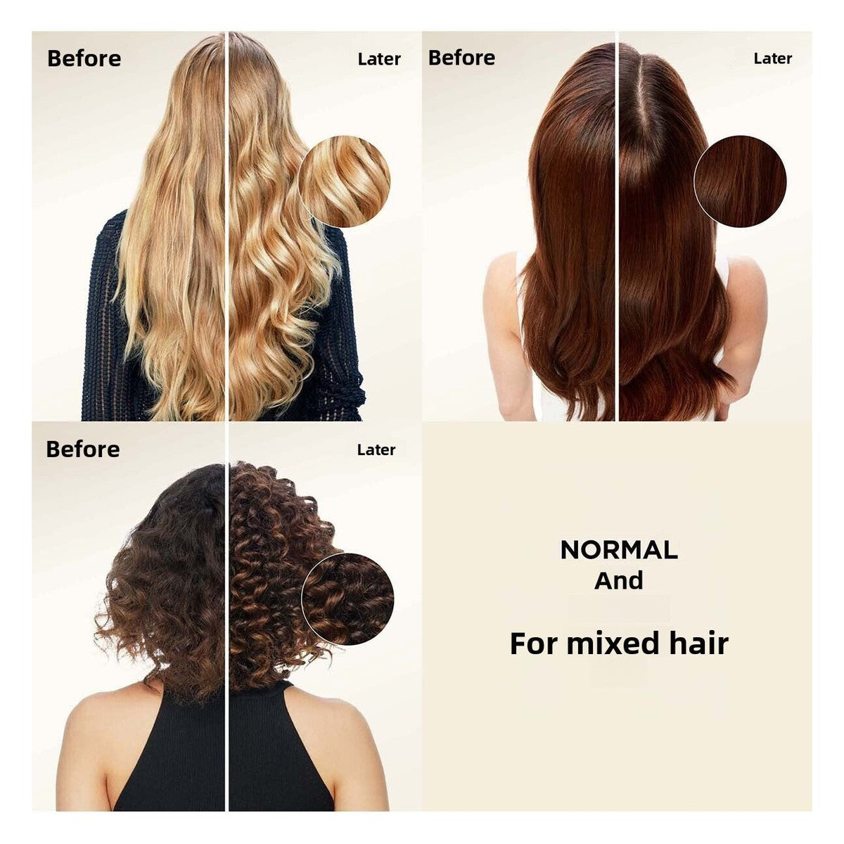 Repairing & Protective 3 in 1 Shampoo 400ml Damaged Hair X 2 Pieces