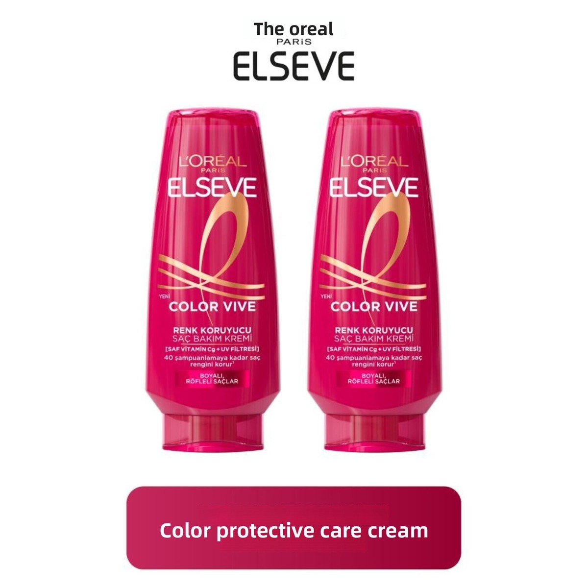 2-Pack Colorvive Color Protective Hair Care Cream 250 ml