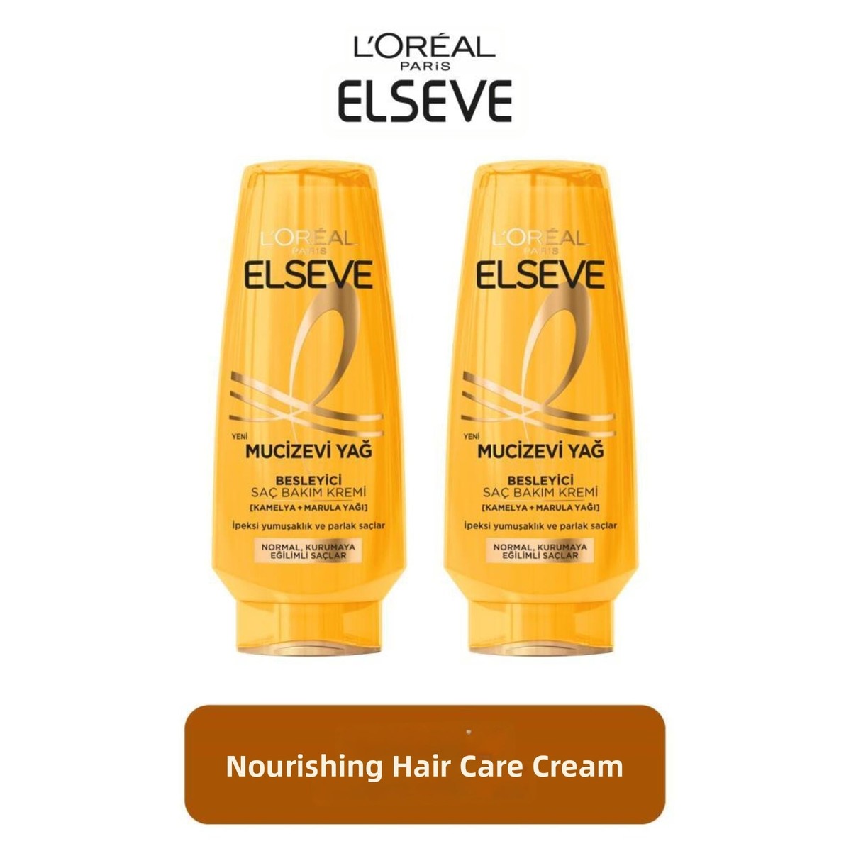 2-Pack Miraculous Oil Nourishing Hair Care Cream 250 ml