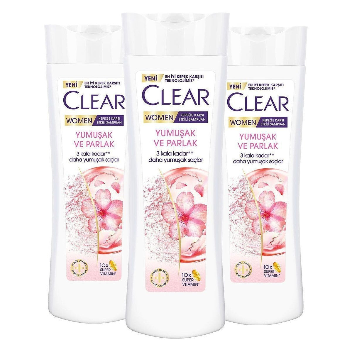 Soft and Shiny Women's Shampoo - Effective Against Dandruff, 350 ml