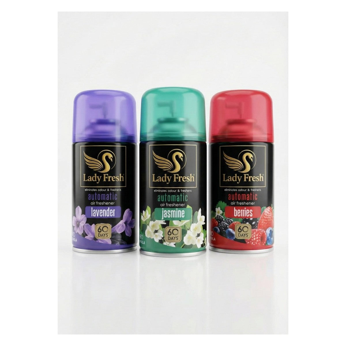 Automatic Room Fragrance Spray Refill 250ml x 3 pieces - Compatible with all machines