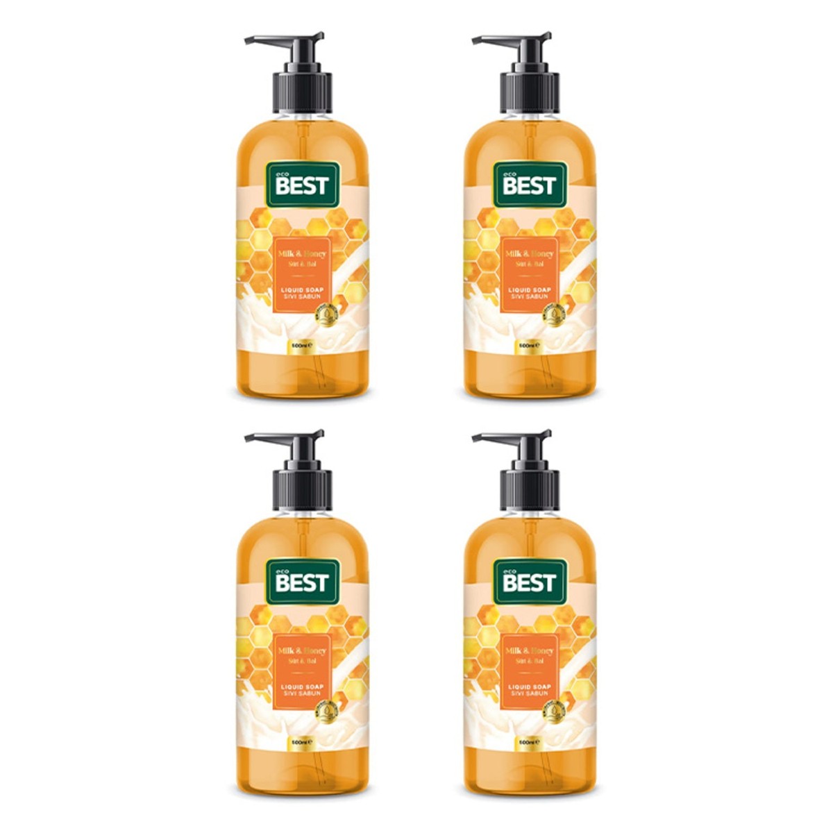 Balli Drive Scented Liquid Soap 500ml (Pack of 4)