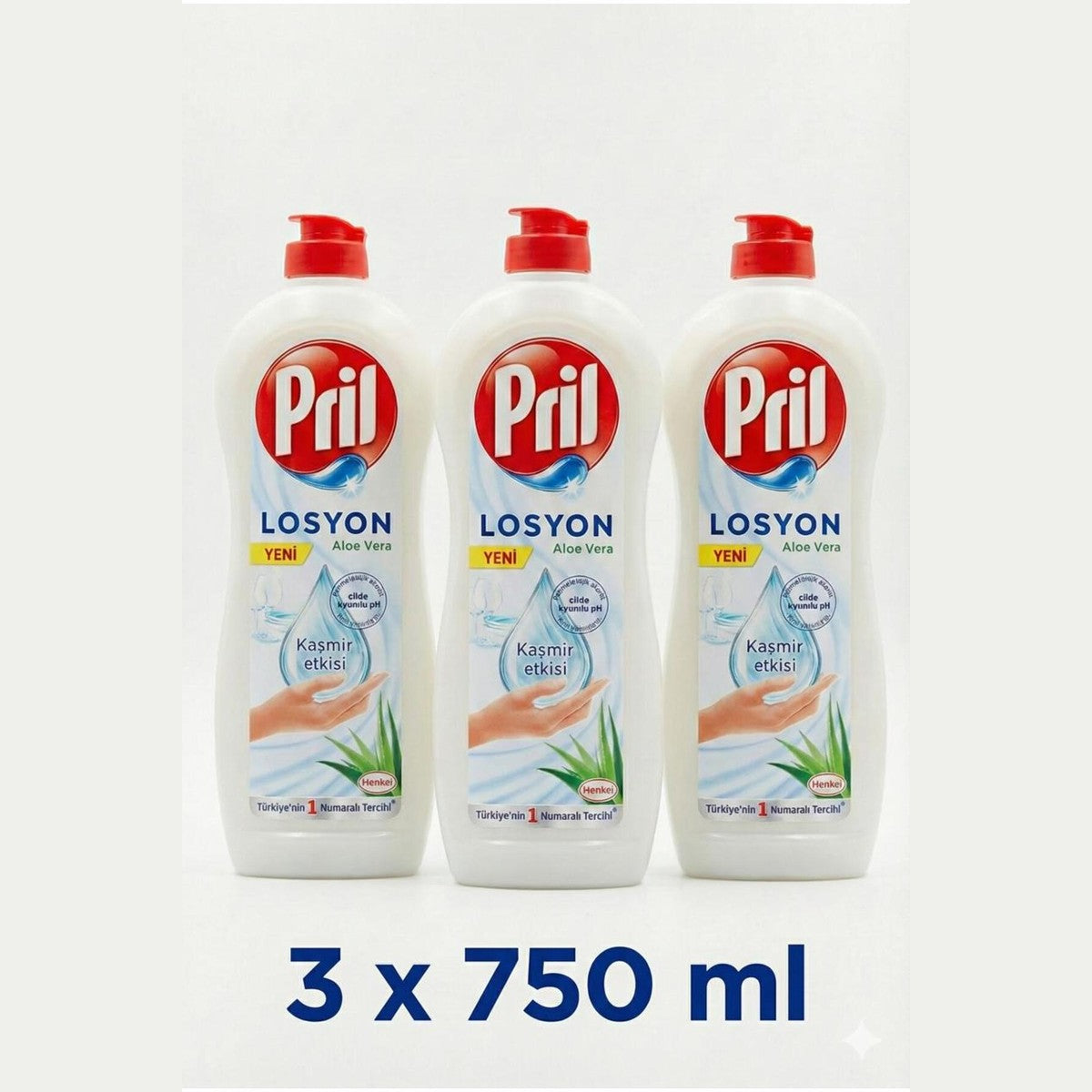 Lotion Aloe Vera Dish Detergent 750 ml x 3 packs