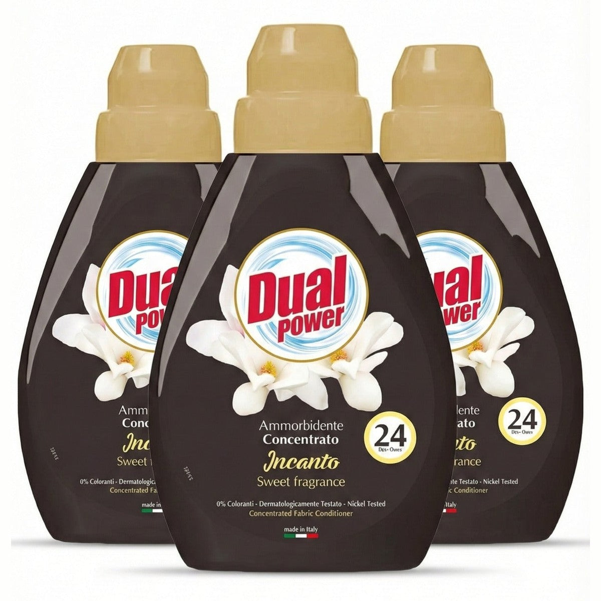 24 Wash Incanto 3 x 600ml fabric softener