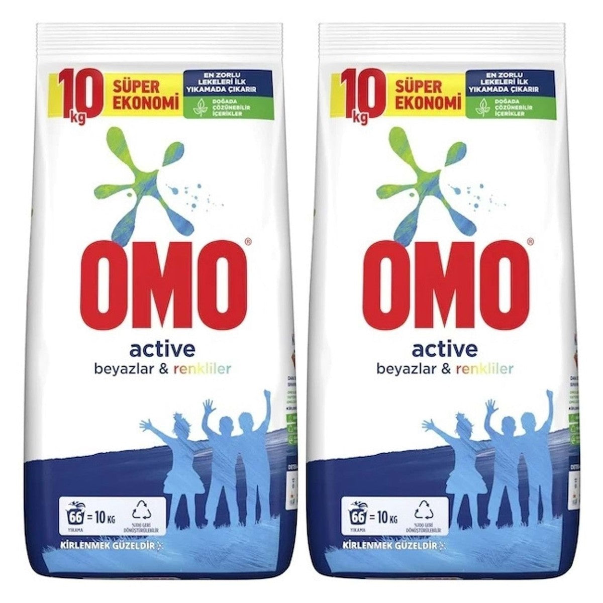 Matic Powder Laundry Detergent 20kg Whites and Colors (2Pk*10Kg) (132 Washes)