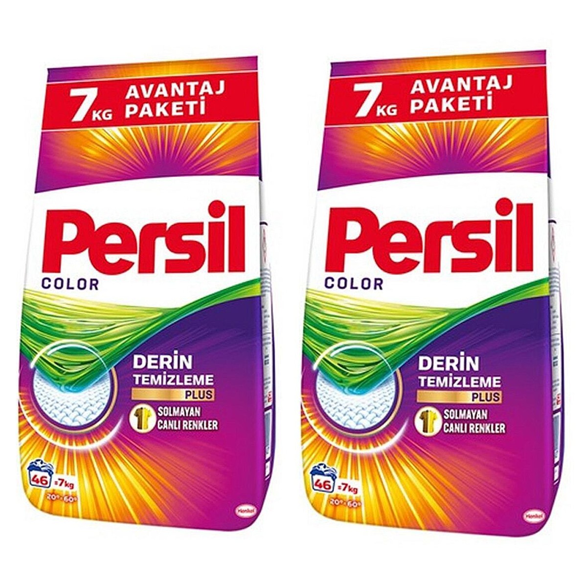 Toz Çamaşır Deterjanı Expert Color 7 Kg X 2 Adet