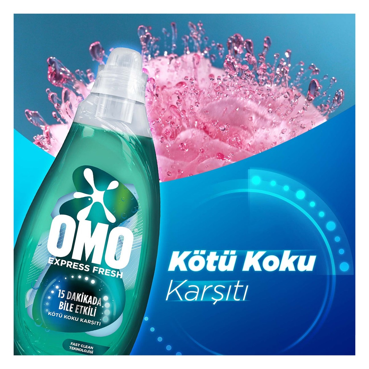 Express Fresh Sıvı Deterjan 1480 ml Ultra Beyaz X1 Renkli Ve Siyahlar X1 Kötü Koku Karşıtı X1