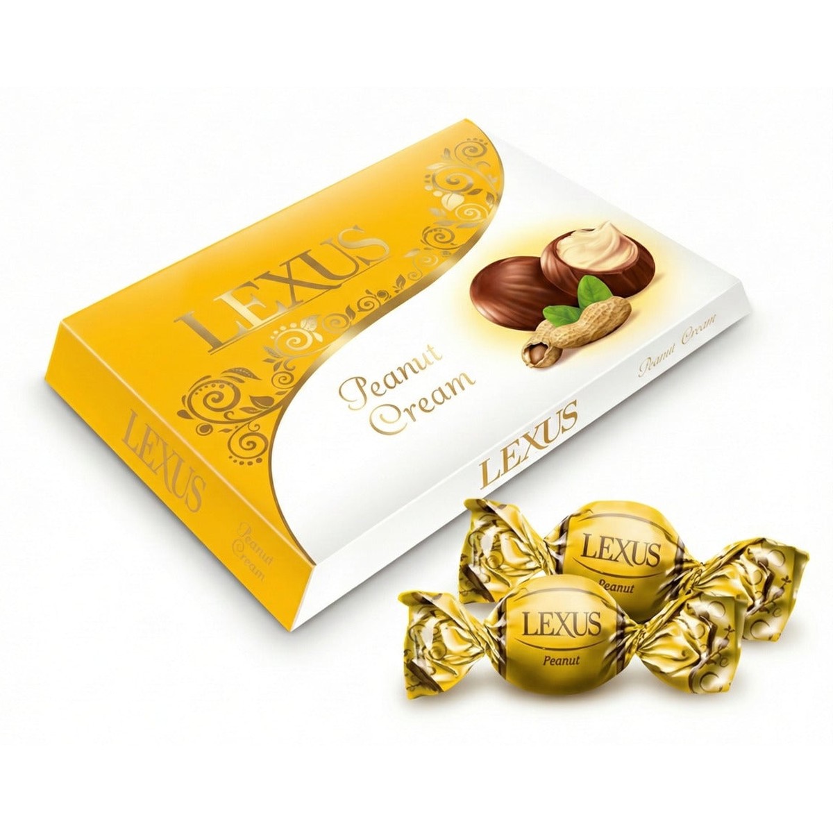 Compound Choco Filled With Peanut Cream 150g (12 Pieces) Gift box