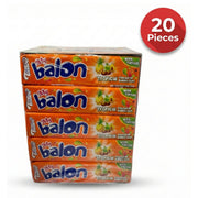 My Balon Fruit Bubble Gum with Tattoos. Delicious flavors & fun inside! - 20 PCS -