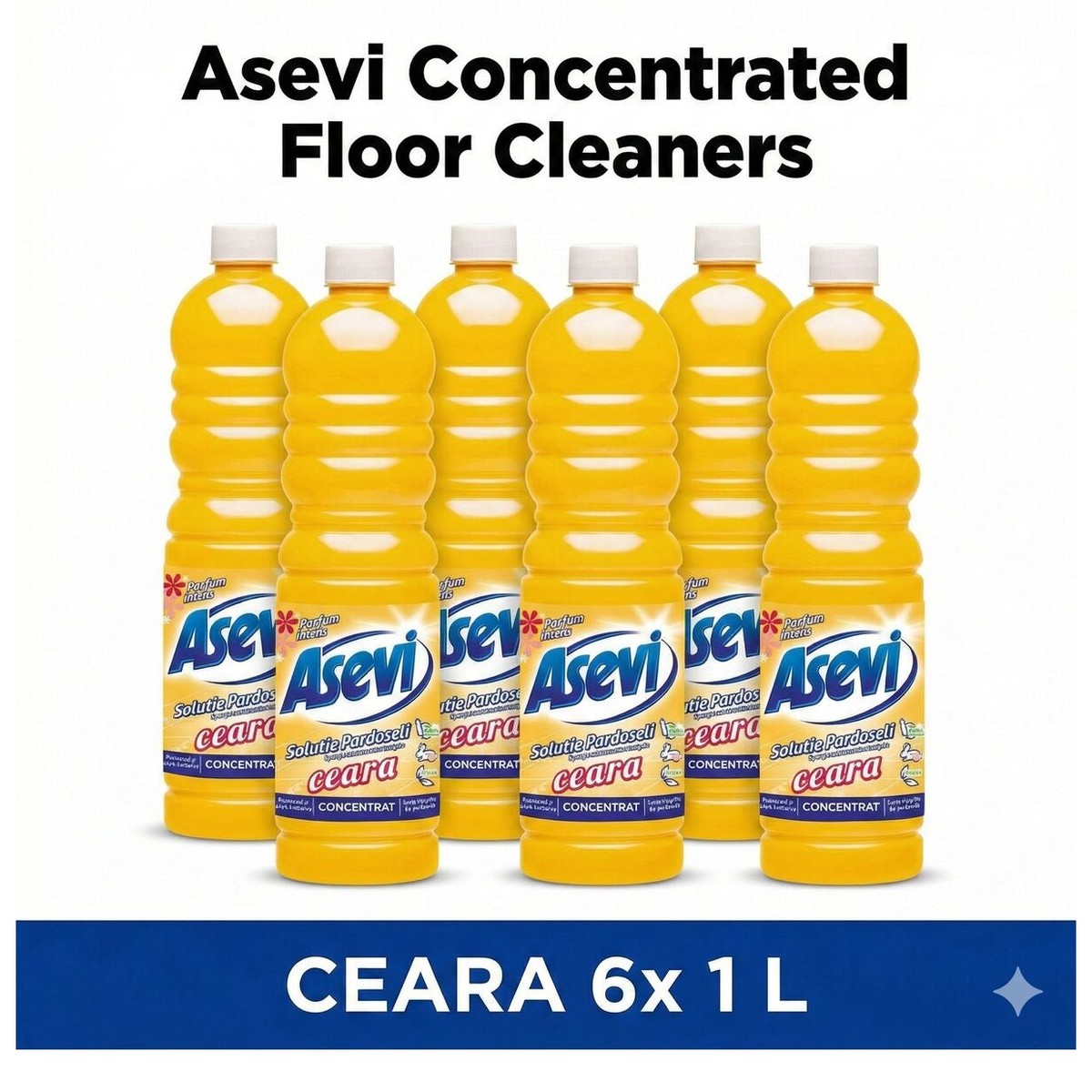 Floor Wax Solution 1L X6