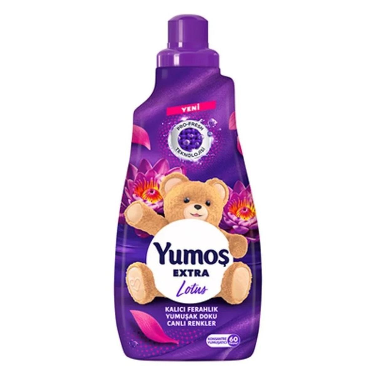 Yumos Extra Lotus Concentrated Fabric Softener 1440ml X3