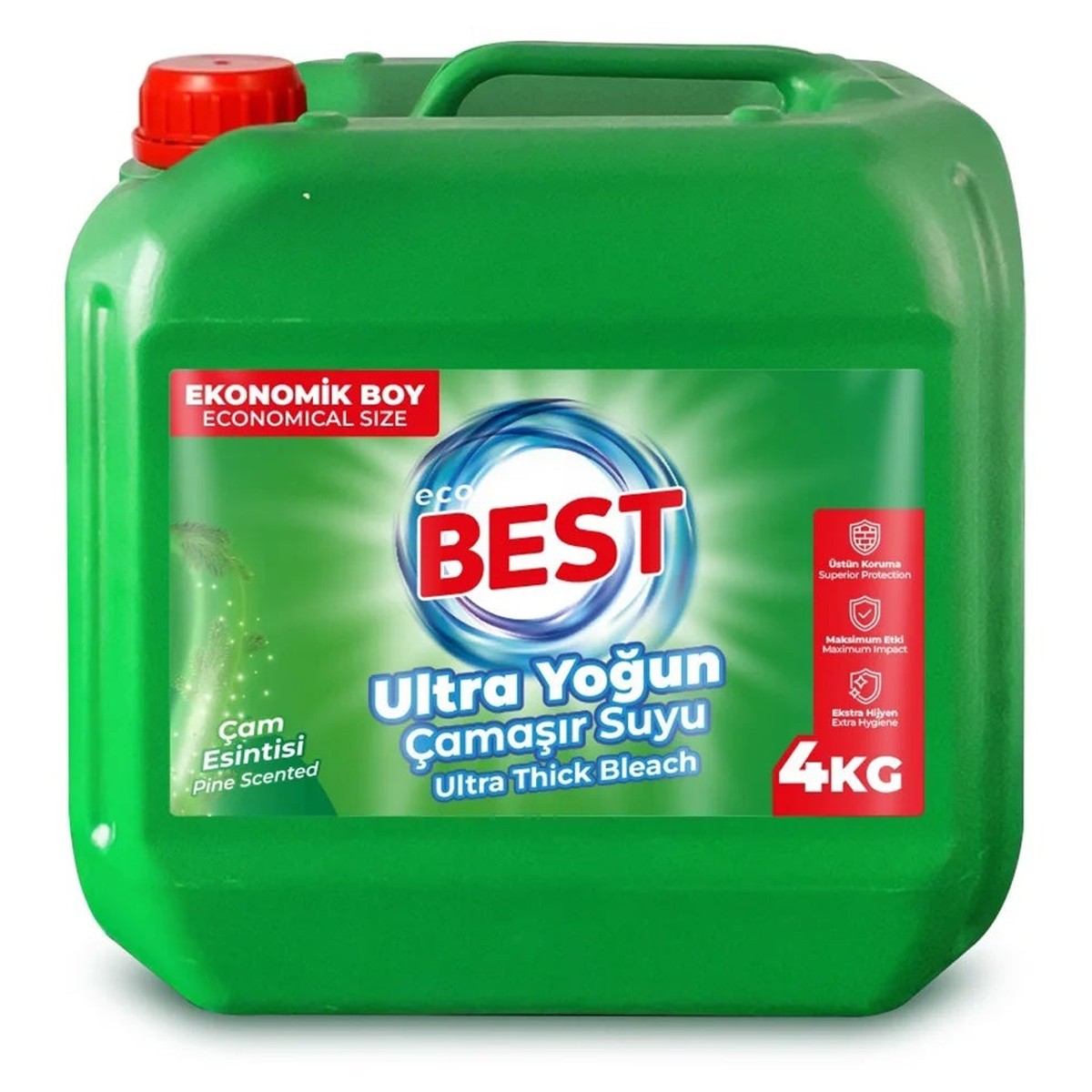 Ultra Thick Bleach - Pine Scented - 4kg X4
