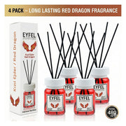 Room Freshener with Sticks, Red Dragon, 120ml x4