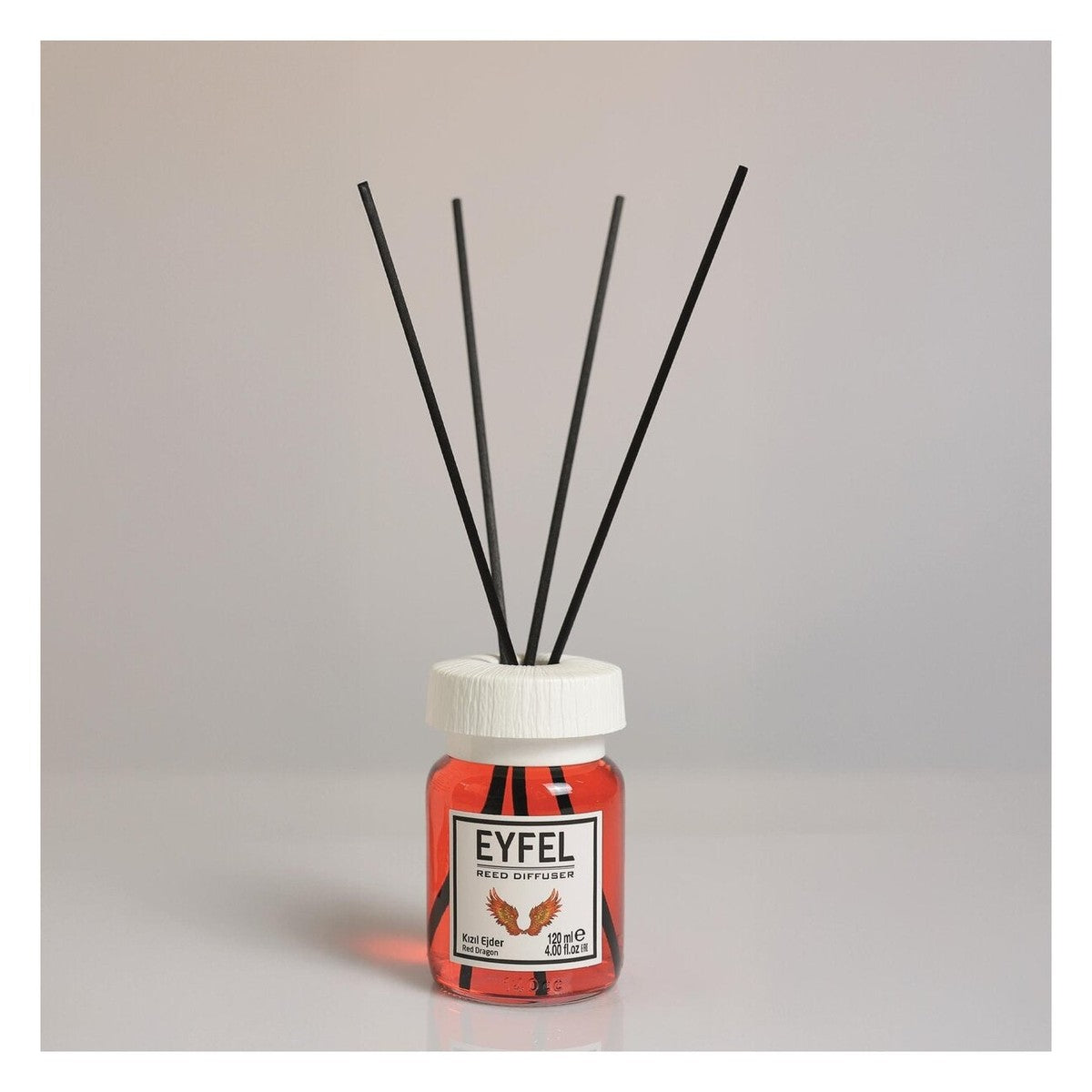 Room Freshener with Sticks, Red Dragon, 120ml x4