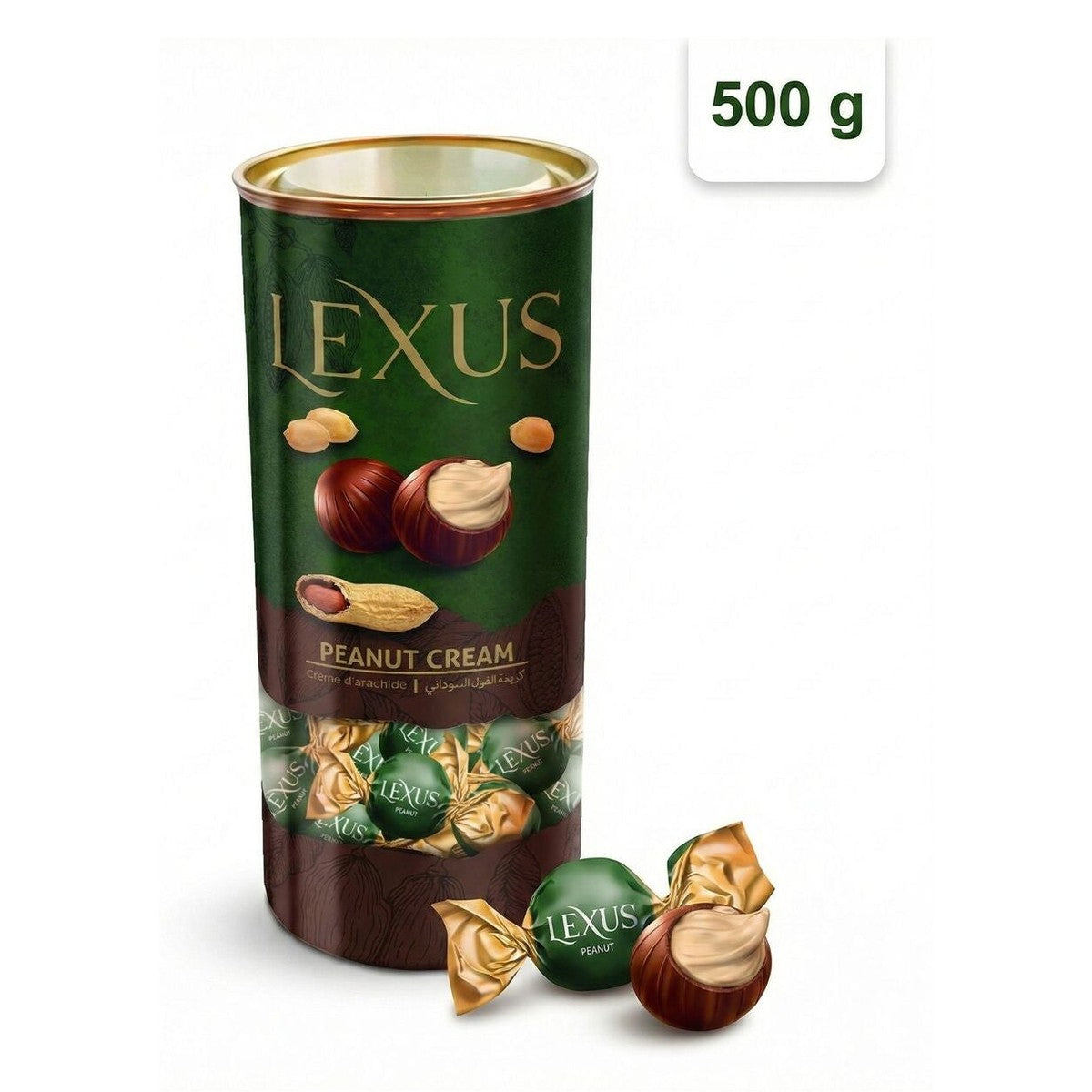 Chocolate Peanut Cream Filling 500g