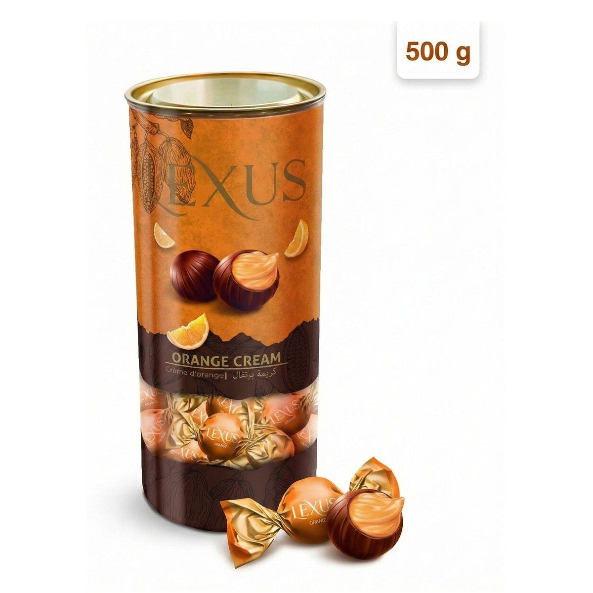 Chocolate Orange Cream Filling 500g