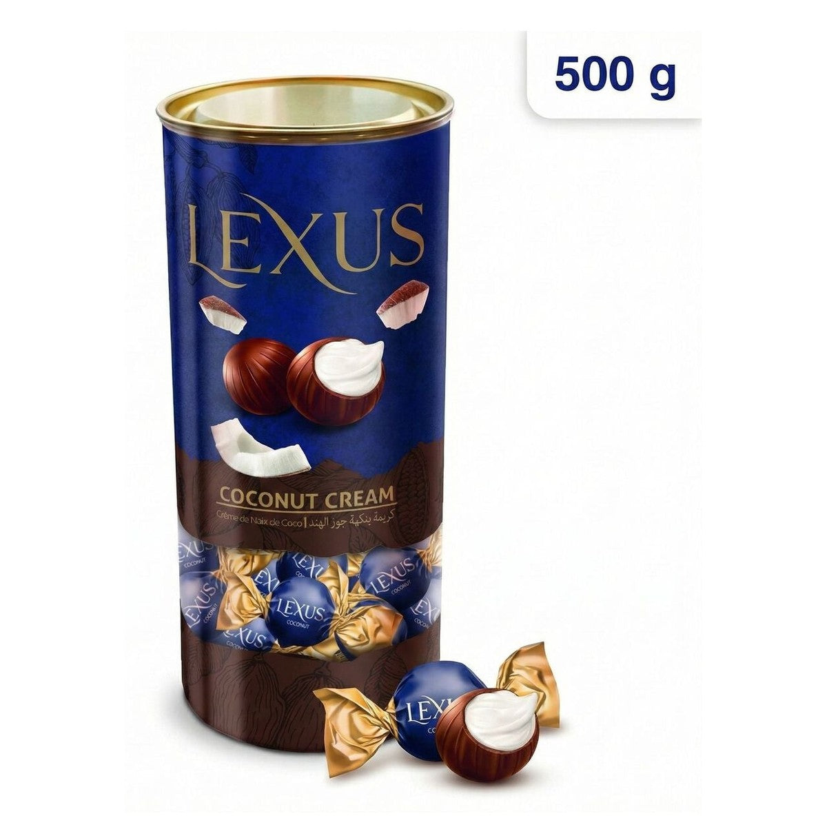 Milky Compound Chocolate Coconut Cream Filling 500g