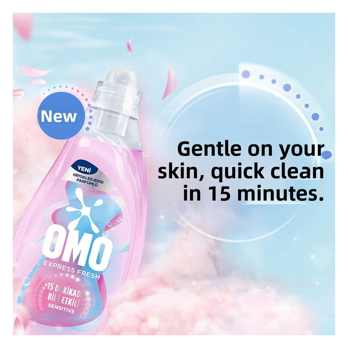 Express Fresh Sensitive Sıvı Çamaşır Deterjan Seti 1480 ml x4
