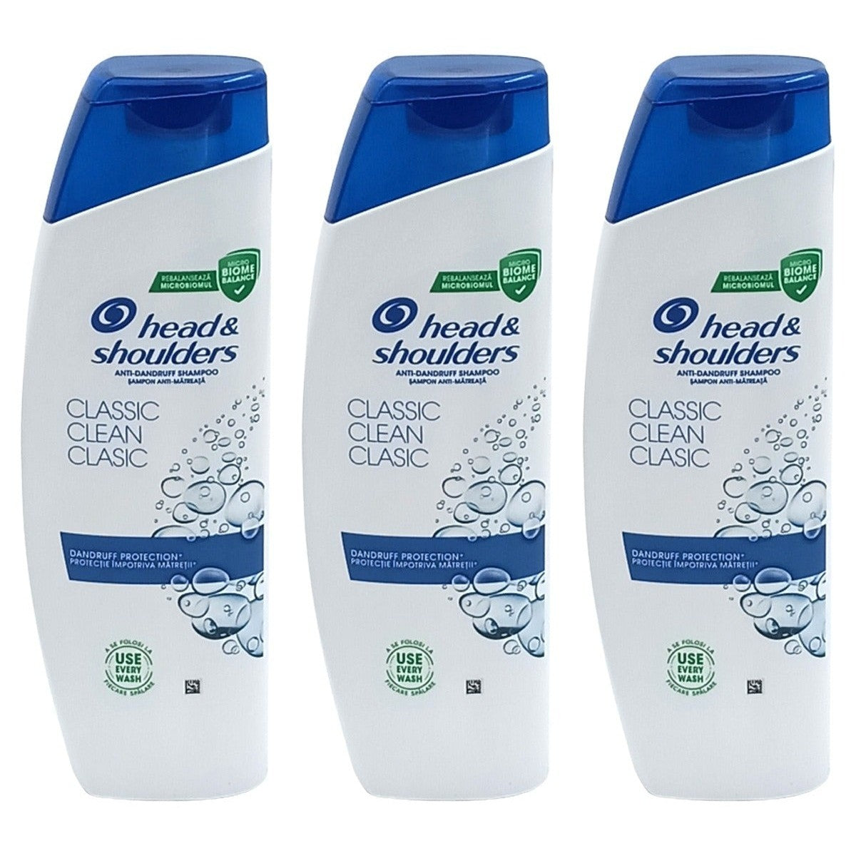 Set 3 bucati- Șampon Head&Shoulders 330ml Classic Clean