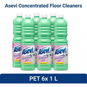 Set of 6 pieces FLOOR SOLUTION 1L PET