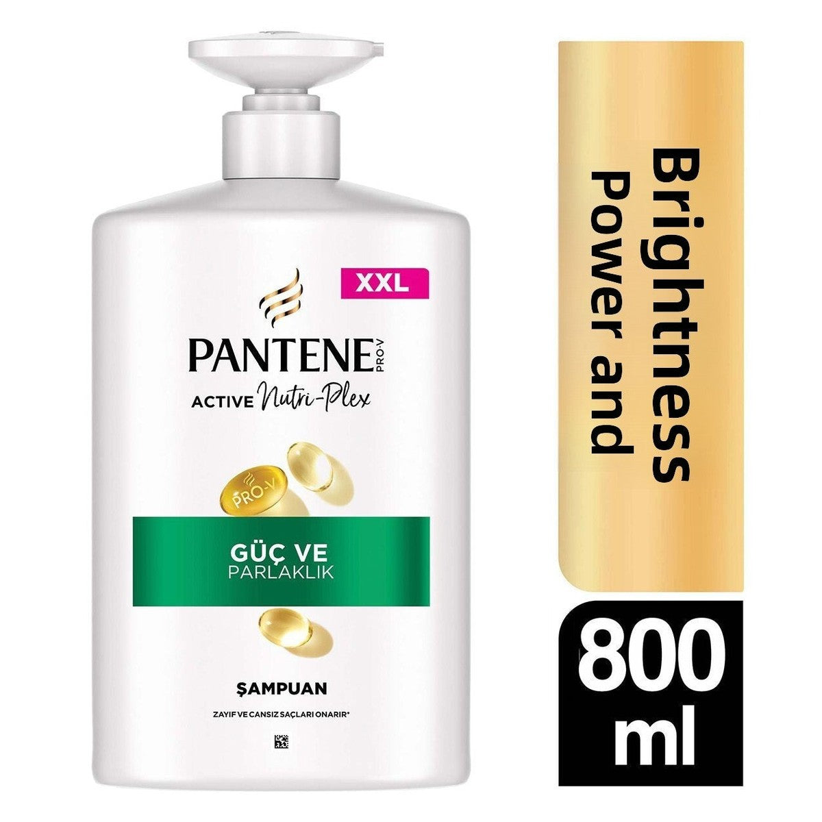 GÜÇ VE PARLAKLIK ŞAMPUAN 800 ML-