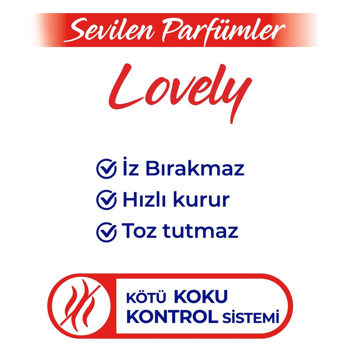 Yüzey Temizleme Havlusu Sevilen Kokular Lovely 96 Adetx3 (288 Yaprak)