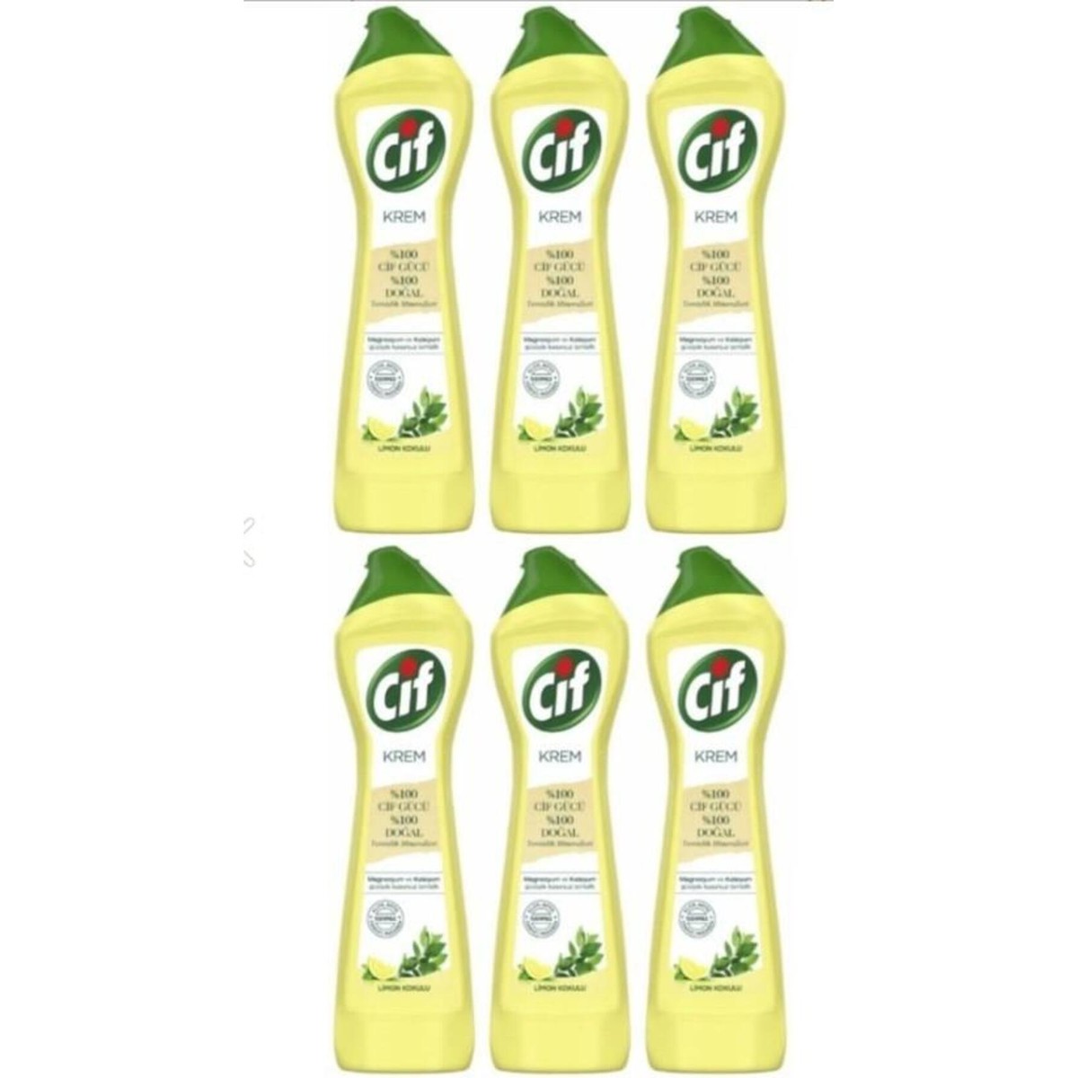 Krem Limon Kokulu 500 Ml X 6 Adet