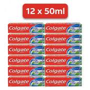 Triple Action Toothpaste (12 x 50ml) - 3-in-1 Whitening & Care